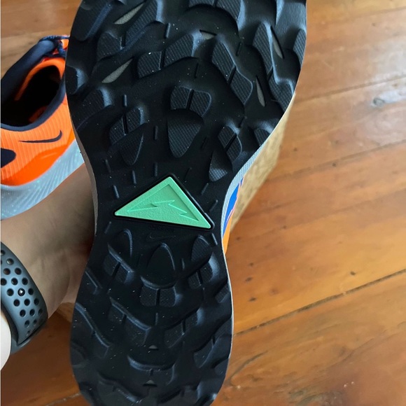 Nike Pegasus Trail3 Running Total Orange/Blue Men’s Size 9.5 Brand New - Picture 12 of 12